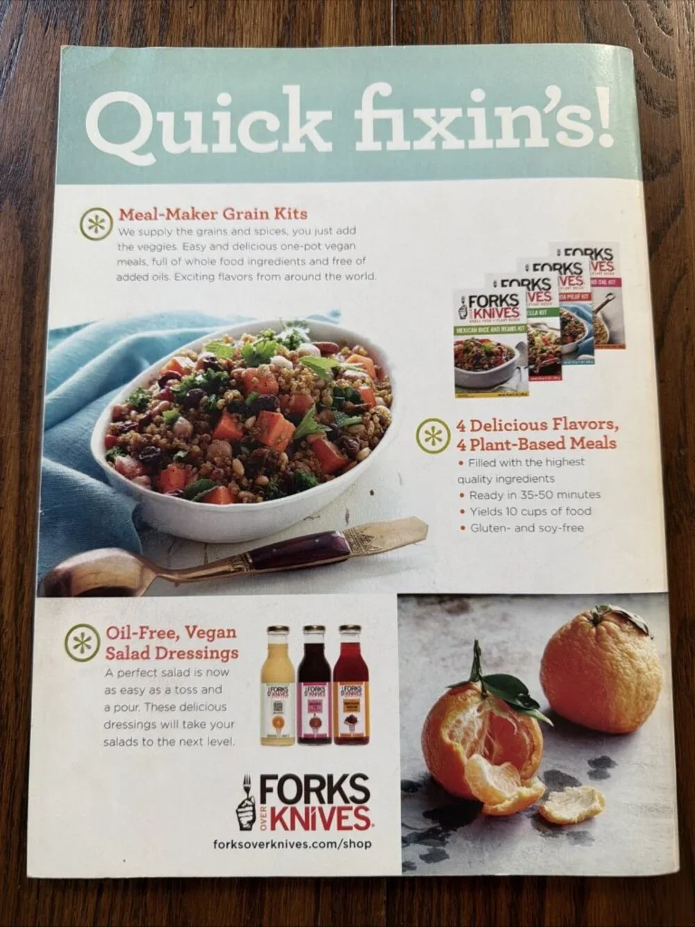 Forks Over‎ Knives Magazine Fall 2018 Whole Food Plant-Based Lifestyle
